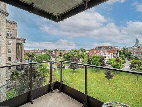 Balcony - 403-1 Rue De Castelnau O., Montréal (Villeray/Saint-Michel/Parc-Extension), QC - Outdoor With Exterior