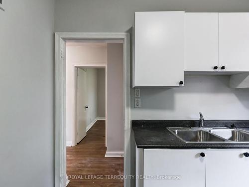 2563 Kingston Rd, Toronto, ON - Indoor Photo Showing Kitchen With Double Sink