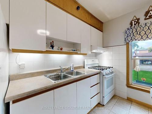 76 Westmoreland Ave, Toronto, ON - Indoor Photo Showing Kitchen With Double Sink