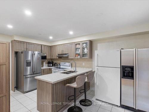 69 Shady Pine Circ, Brampton, ON - Indoor Photo Showing Kitchen With Double Sink