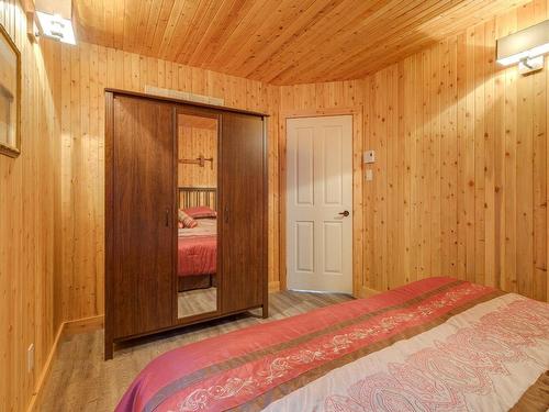 Chambre Ã  coucher principale - 21 Ch. Du Lac St-Pierre, Saint-Gabriel-Lalemant, QC - Indoor Photo Showing Bedroom