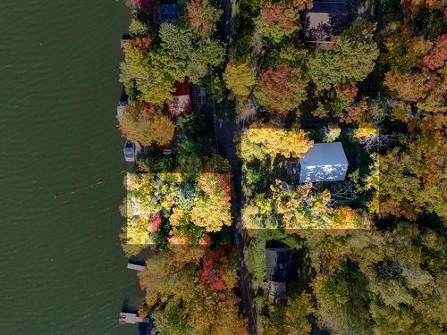 Photo aÃ©rienne - 21 Ch. Du Lac St-Pierre, Saint-Gabriel-Lalemant, QC - Outdoor With Body Of Water With View