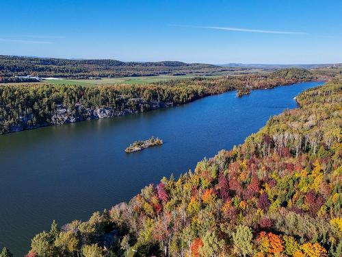 Photo aÃ©rienne - 21 Ch. Du Lac St-Pierre, Saint-Gabriel-Lalemant, QC - Outdoor With Body Of Water With View