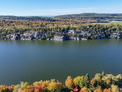 Photo aÃ©rienne - 21 Ch. Du Lac St-Pierre, Saint-Gabriel-Lalemant, QC - Outdoor With Body Of Water With View