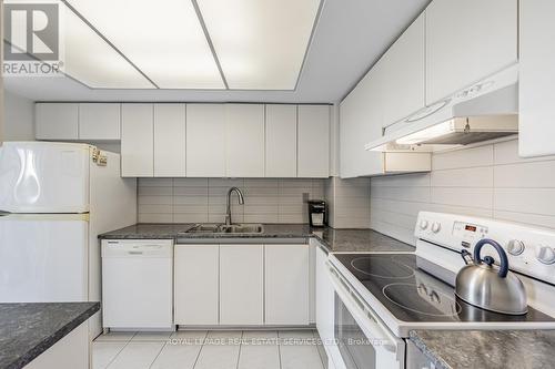 605 - 1111 Bough Beeches Boulevard, Mississauga, ON - Indoor Photo Showing Kitchen With Double Sink