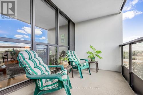 605 - 1111 Bough Beeches Boulevard, Mississauga, ON - Outdoor With Balcony With Exterior