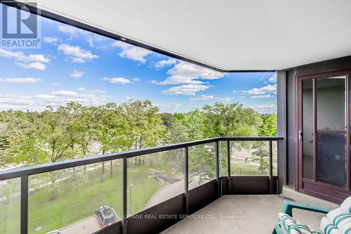 605 - 1111 Bough Beeches Boulevard, Mississauga, ON - Outdoor With Balcony With View With Exterior