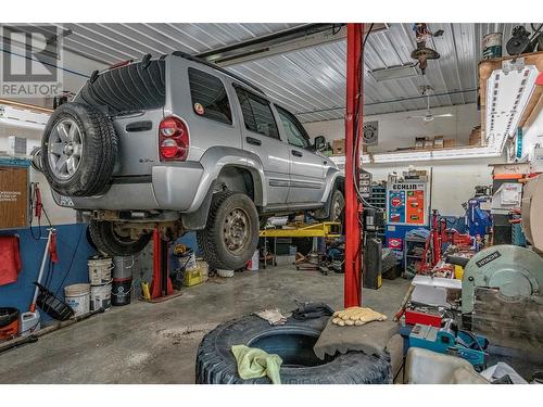 3750 Wood Avenue, Armstrong, BC - Indoor Photo Showing Garage