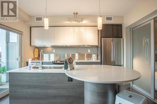 1290 St. Paul Street Sw Unit# 511 Lot# 41, Kelowna, BC - Indoor Photo Showing Kitchen With Stainless Steel Kitchen