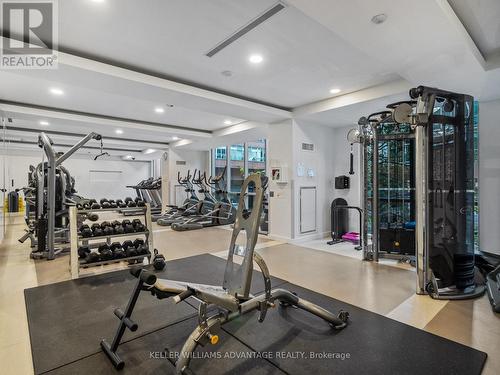 S1507 - 112 George Street, Toronto, ON - Indoor Photo Showing Gym Room