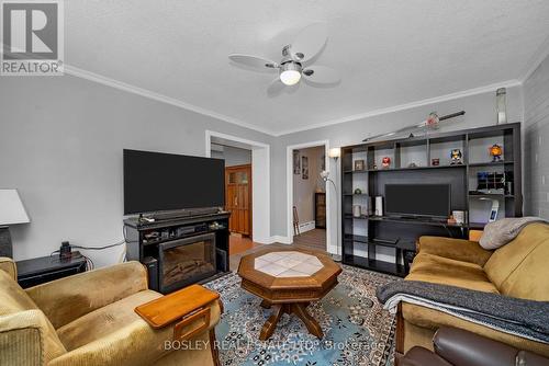 135 Webb Street, Minto, ON - Indoor Photo Showing Living Room With Fireplace