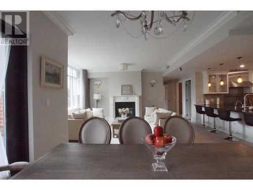 503 1280 Richards Street, Vancouver, BC - Indoor Photo Showing Other Room With Fireplace