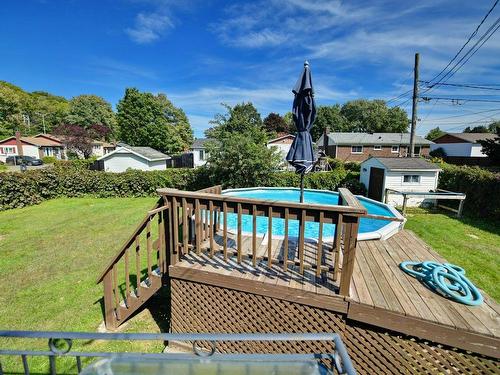 Backyard - 1395 Rue De Pontivy, Terrebonne (Terrebonne), QC - Outdoor With Above Ground Pool