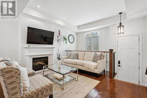 26 Mendota Road, Toronto, ON - Indoor Photo Showing Living Room With Fireplace