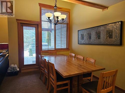 41 Rivermount  Place Unit# 103, Fernie, BC - Indoor Photo Showing Dining Room