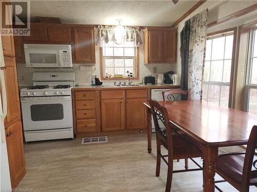 41 Maple Drive, Miller Lake, ON - Indoor Photo Showing Kitchen With Double Sink