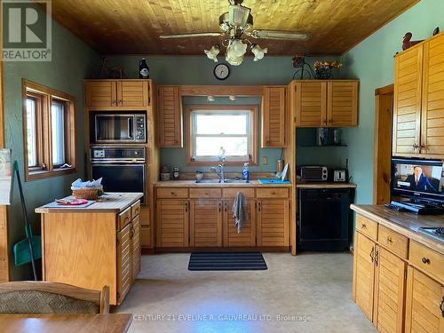 205 Birch Street, Temiskaming Shores, ON - Indoor Photo Showing Kitchen With Double Sink