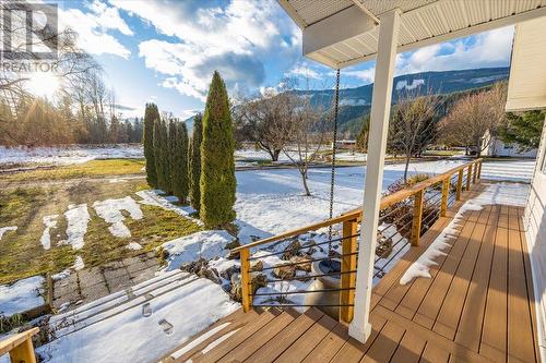 2269 Solsqua Road, Sicamous, BC - Outdoor With Deck Patio Veranda With View