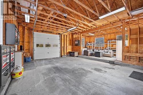 2269 Solsqua Road, Sicamous, BC - Indoor Photo Showing Garage