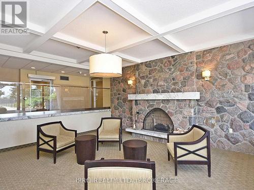 906 - 1615 Bloor Street, Mississauga, ON - Indoor With Fireplace