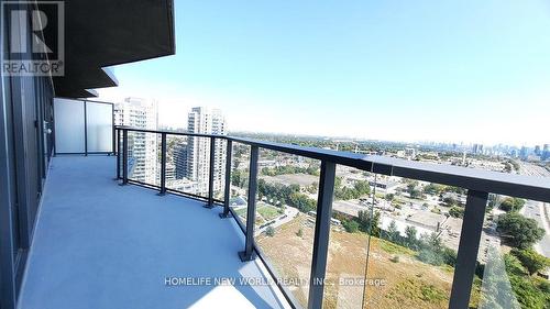 2108 - 36 Zorra Street, Toronto, ON - Outdoor With Balcony With View