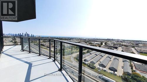 2108 - 36 Zorra Street, Toronto, ON - Outdoor With Balcony With View