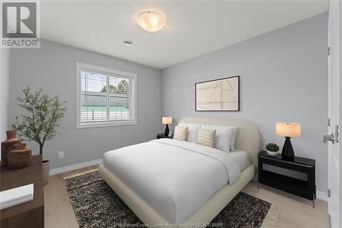 125 Park Street Unit# Main Flr Unit A, Amherstburg, ON - Indoor Photo Showing Bedroom