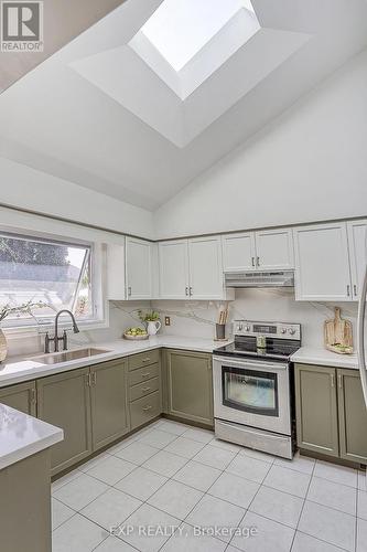 63 Kilbride Drive, Whitby, ON - Indoor Photo Showing Kitchen With Double Sink