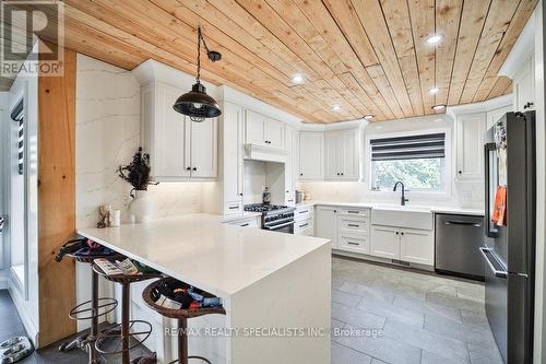 1467 Norfolk County  19 Road, Norfolk, ON - Indoor Photo Showing Kitchen With Upgraded Kitchen