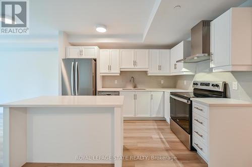 310 - 153 Wilson Street W, Hamilton, ON - Indoor Photo Showing Kitchen With Upgraded Kitchen