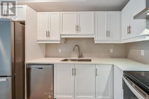 310 - 153 Wilson Street W, Hamilton, ON - Indoor Photo Showing Kitchen With Double Sink