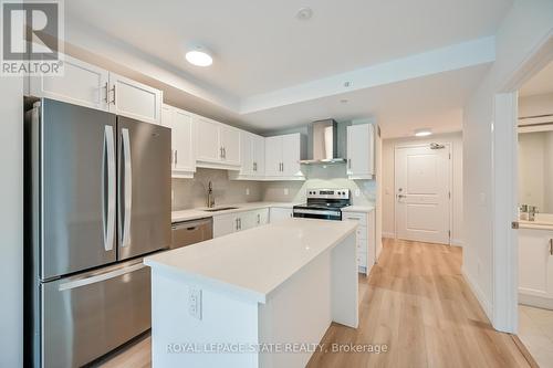 310 - 153 Wilson Street W, Hamilton, ON - Indoor Photo Showing Kitchen