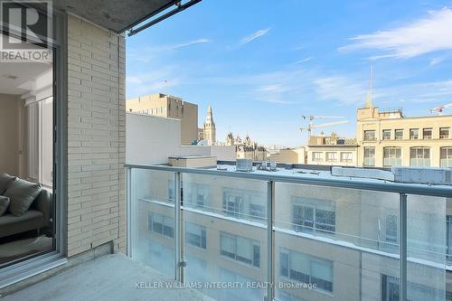 806 - 101 Queen Street, Ottawa, ON - Outdoor With Balcony