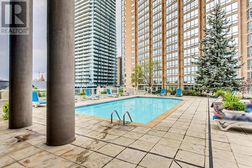 802 - 44 St Joseph Street, Toronto, ON - Outdoor With In Ground Pool With Facade