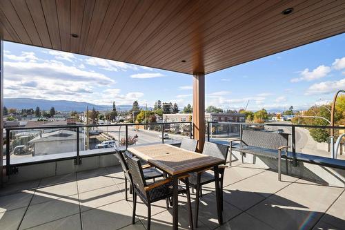 411-615 Rutland Road, Kelowna, BC - Outdoor With Deck Patio Veranda With View With Exterior