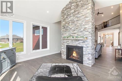 209 Des Violettes Street, Clarence-Rockland, ON - Indoor Photo Showing Living Room With Fireplace