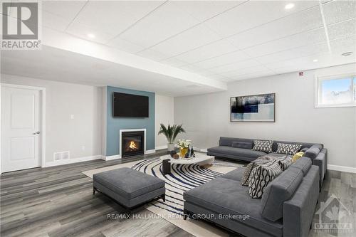 209 Des Violettes Street, Clarence-Rockland, ON - Indoor Photo Showing Living Room With Fireplace