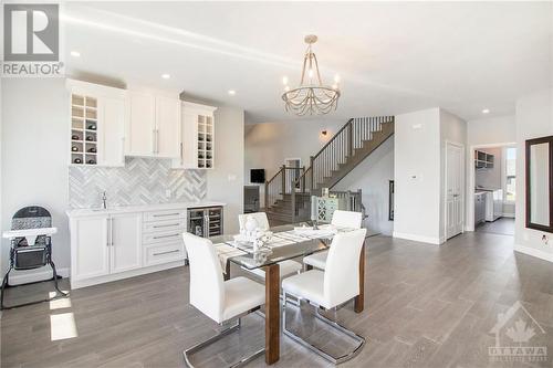 209 Des Violettes Street, Hammond, ON - Indoor Photo Showing Dining Room