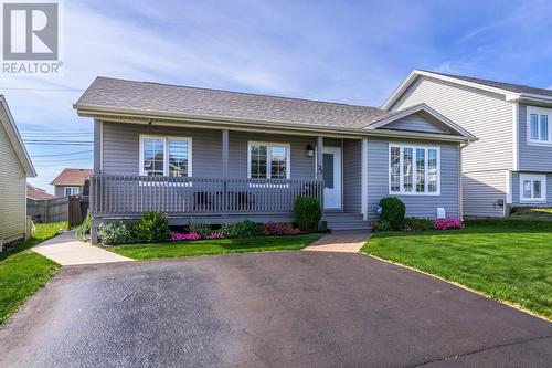 25 Brodie Street, Mount Pearl, NL - Outdoor With Deck Patio Veranda With Facade