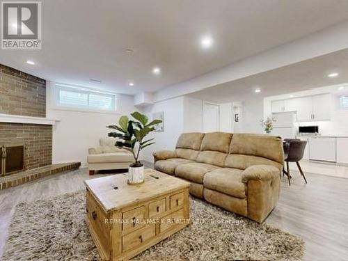 Bsmt - 238 Rumble Avenue, Richmond Hill, ON - Indoor Photo Showing Living Room With Fireplace