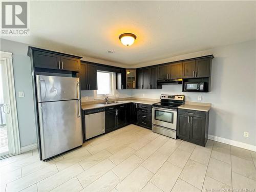 21 Edington Street, Moncton, NB - Indoor Photo Showing Kitchen With Stainless Steel Kitchen With Double Sink