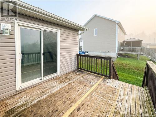 21 Edington Street, Moncton, NB - Outdoor With Deck Patio Veranda With Exterior