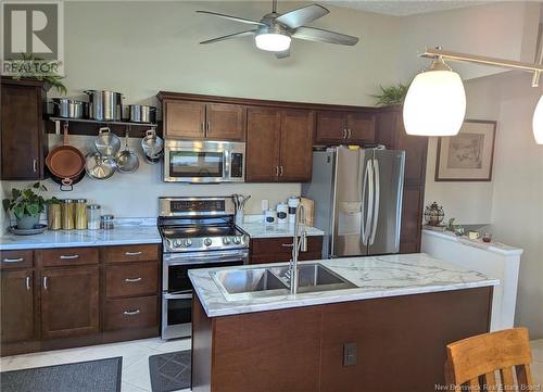 915 Vanier Boulevard, Bathurst, NB - Indoor Photo Showing Kitchen With Double Sink