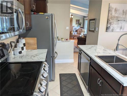 915 Vanier Boulevard, Bathurst, NB - Indoor Photo Showing Kitchen With Double Sink