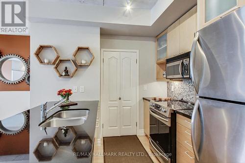 1002 - 333 Adelaide Street E, Toronto, ON - Indoor Photo Showing Kitchen With Double Sink With Upgraded Kitchen