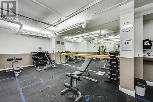 1002 - 333 Adelaide Street E, Toronto, ON - Indoor Photo Showing Gym Room