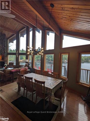 2039 Beaver Dam Road Road, Severn, ON - Indoor Photo Showing Dining Room