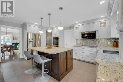 13 Kildare Court, Rothesay, NB - Indoor Photo Showing Kitchen With Upgraded Kitchen