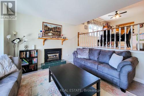 160 Davis Street, Port Colborne, ON - Indoor Photo Showing Living Room With Fireplace