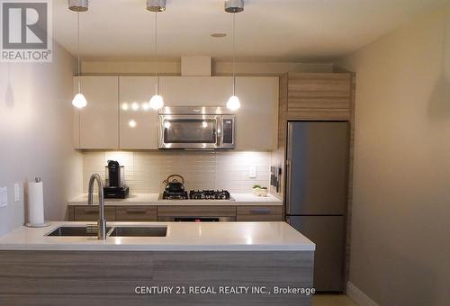 403 - 224 King Street W, Toronto, ON - Indoor Photo Showing Kitchen With Double Sink With Upgraded Kitchen